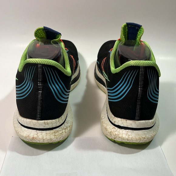 Saucony Endorphin Pro Running Shoes Black Orange Green Blue Sneakers Size 13 - Picture 7 of 12